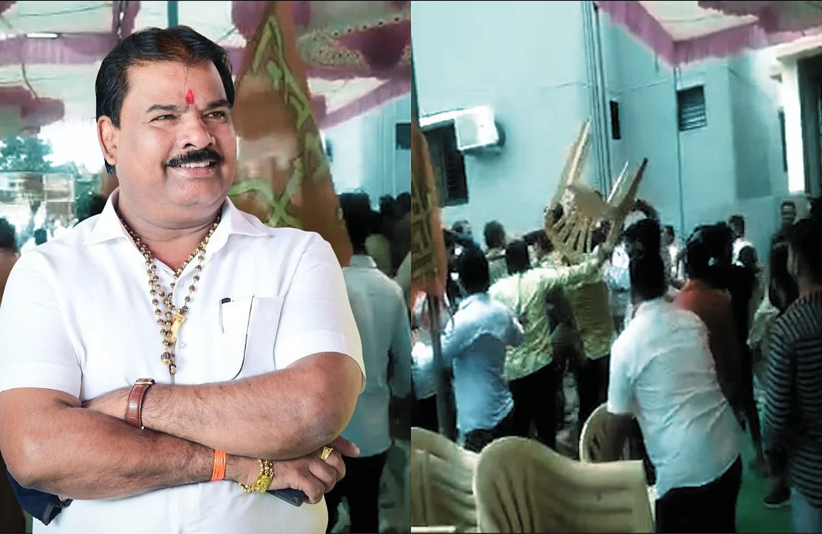 Sanjay Gaikwad on Buldhana