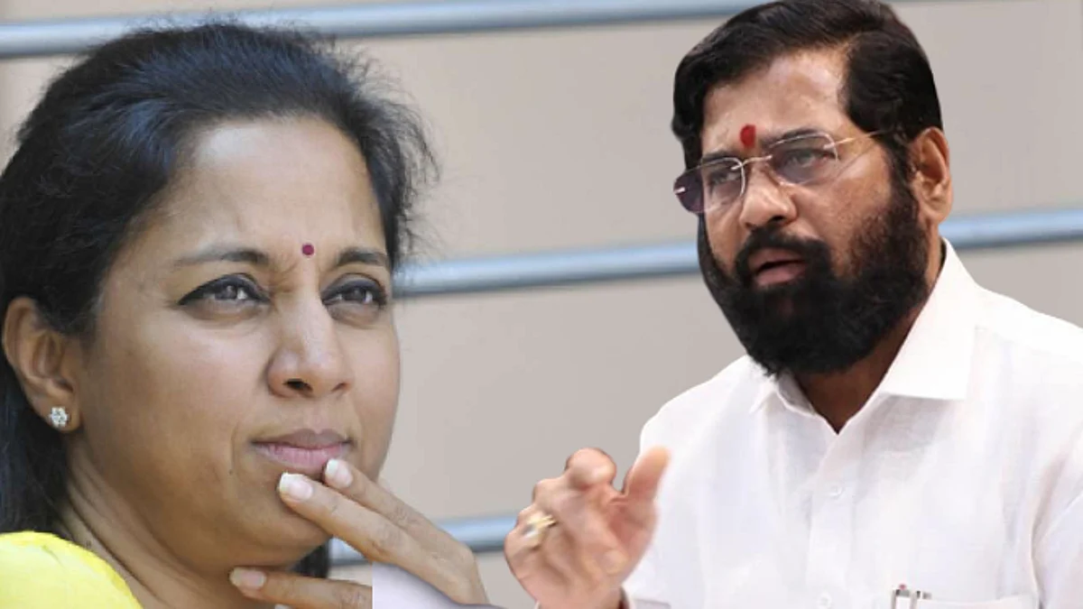 supriya sule, cm eknath shinde