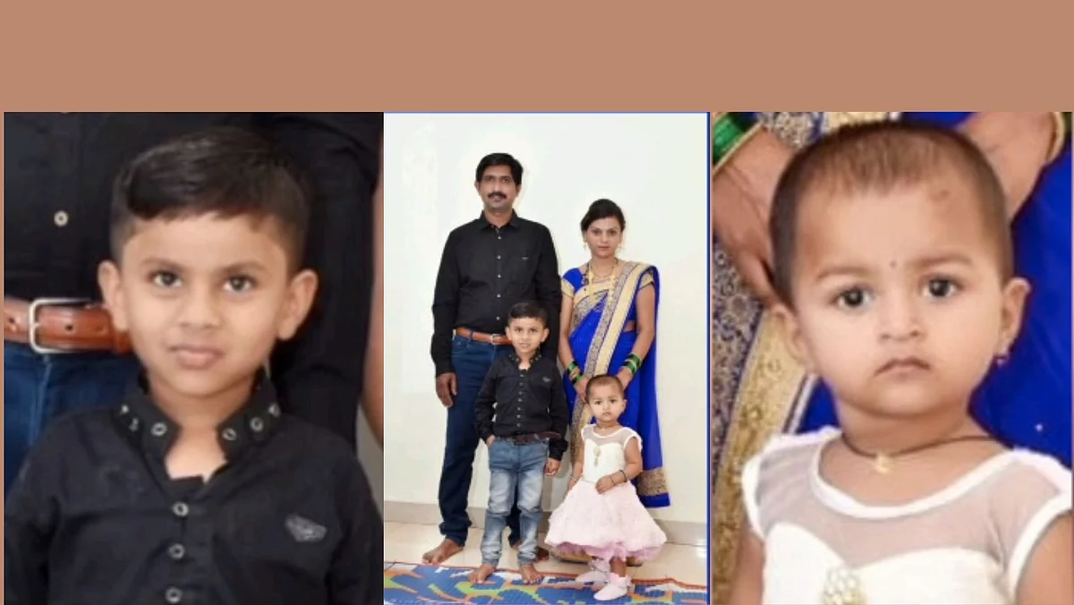 बापानं 'ती' गोष्ट खरी केलीच, दोन चिमुकल्यांची हत्या करत स्वत: संपवलं जीवन