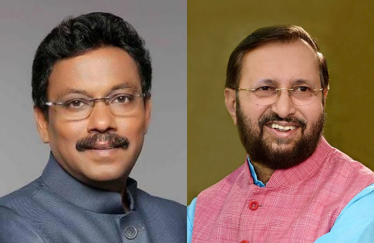 Vinod Tawde - Prakash Jawadekar