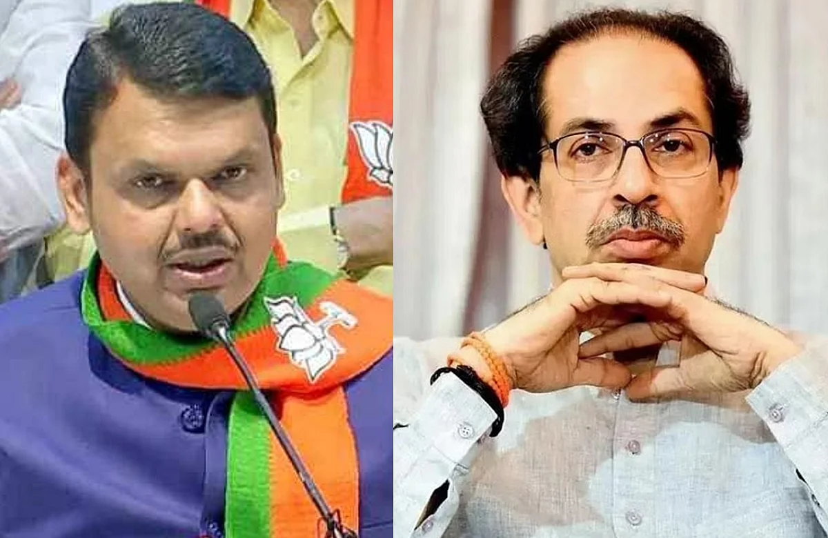 Only Uddhav Thackeray is responsible for the split in Shiv Sena Says Devendra Fadnavis