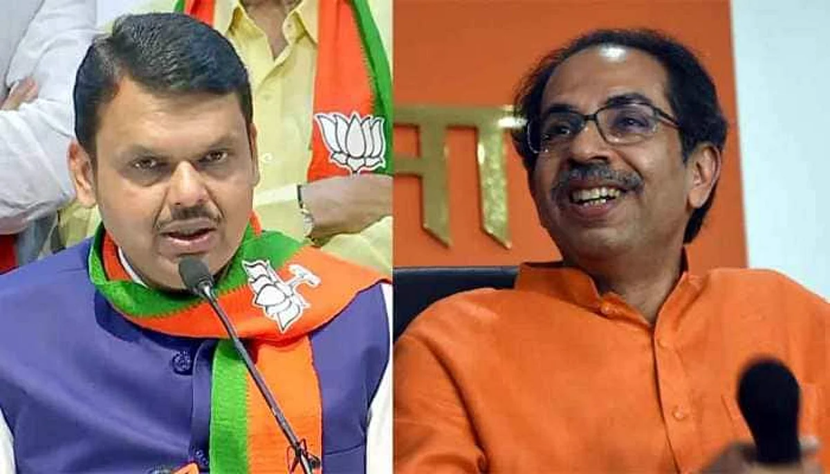 Devendra Fadnavis said personal meetings should not be held at Balasaheb's memorial, Uddhav Thackeray replied