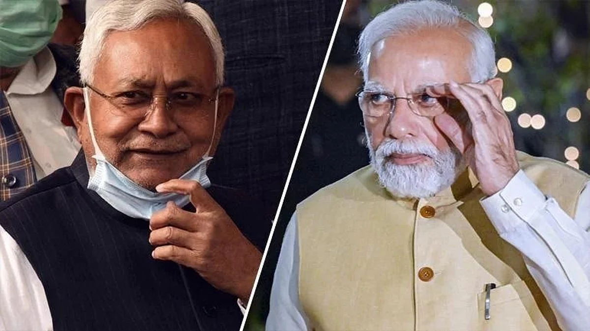 Lok sabha Election 2024 : Nitish kumar, narendra modi