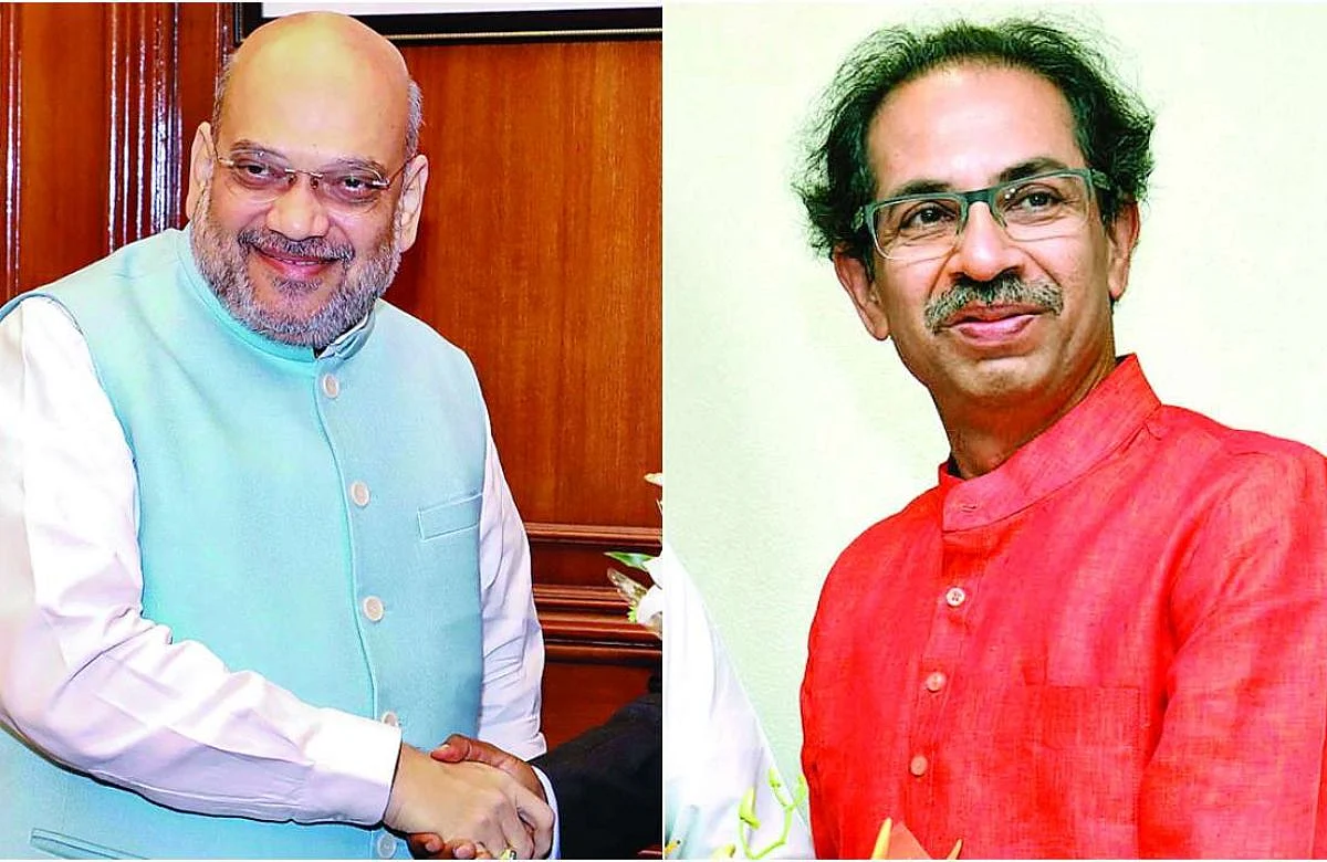 Amit Shah - Uddhav Thackeray