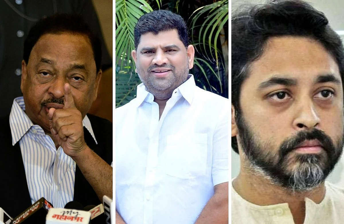 Narayan Rane - Vaibhav Naik - Nilesh Rane