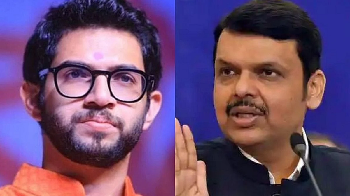 Devendra Fadnavis showed Subhash Desai's news, Aditya Thackeray said, 'I have never heard such a lie till date'