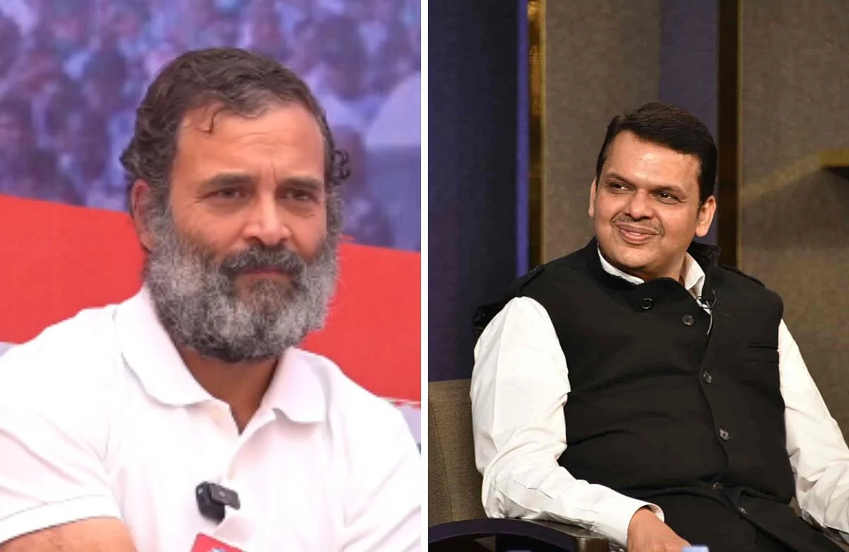 Rahul Gandhi - Devendra Fadnavis