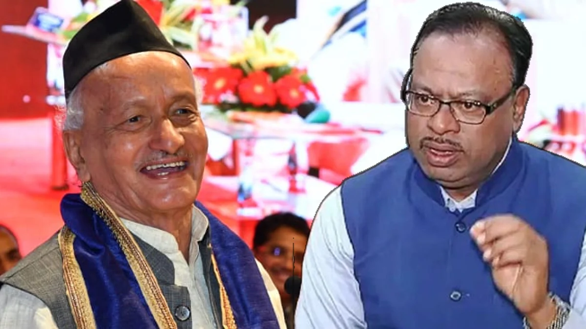 Governor bhagat singh koshyari and chandrashekhar bawankule