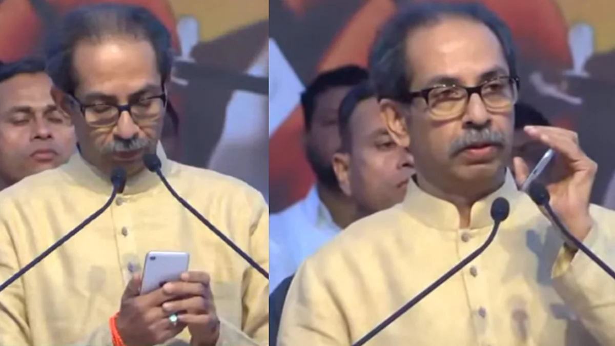 Uddhav Thackeray speech