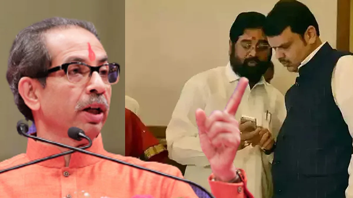 Uddhav Thackeray, Eknath Shinde And Devendra fadnavis
