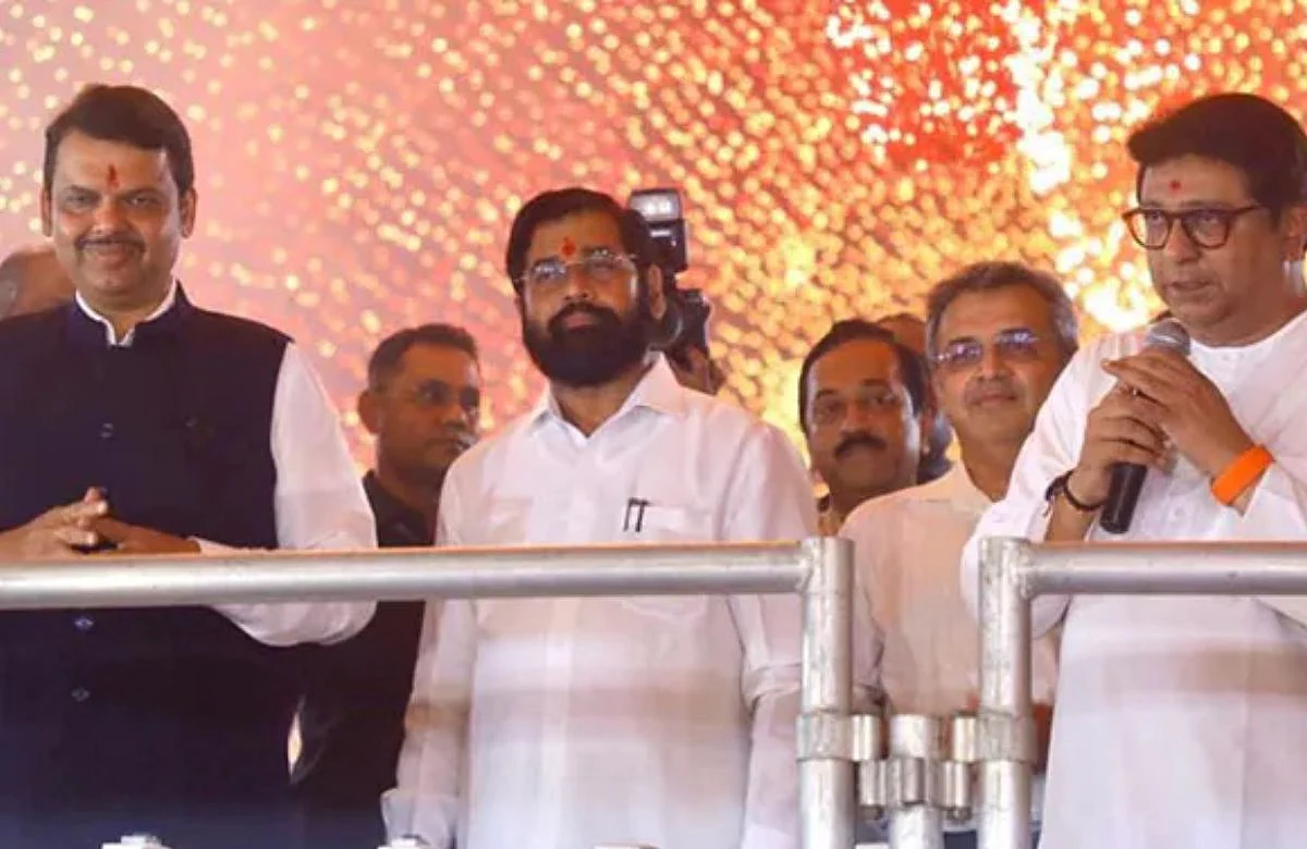 Devendra Fadnavis-Eknath shinde-Raj thackeray