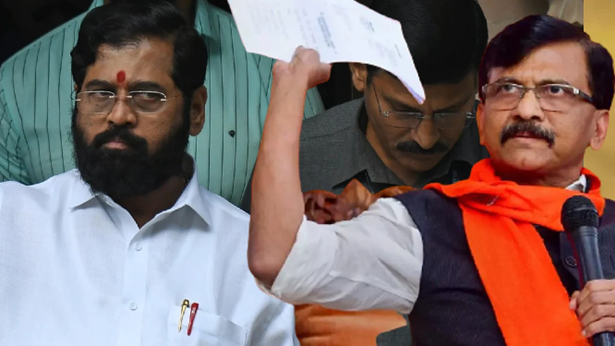 Sanjay Raut and Eknath Shinde