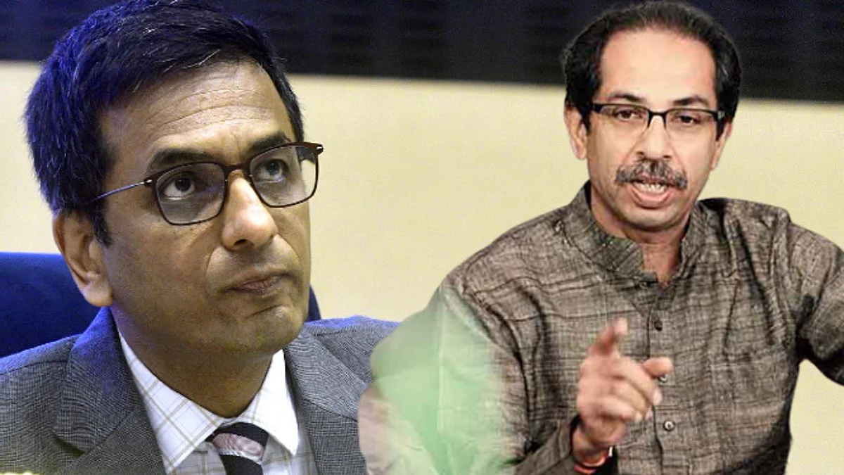 uddhav thackeray cji dhananjay chandrachud