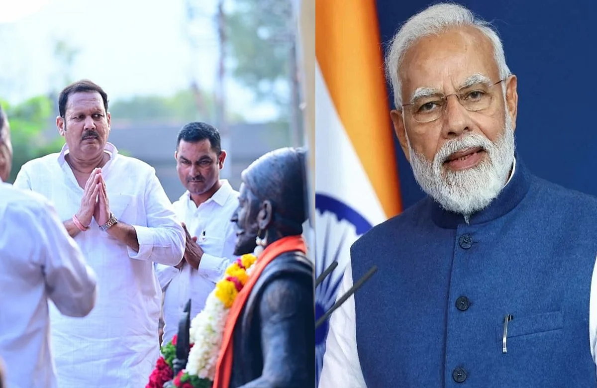 BJP MP Udayanraje Bhosle meeting with PM Narendra Modi Against Governor Bhagatsing Koshyari