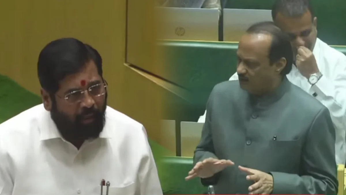 eknath shinde gets angry after opposition raised maharashtra karnataka border dispute