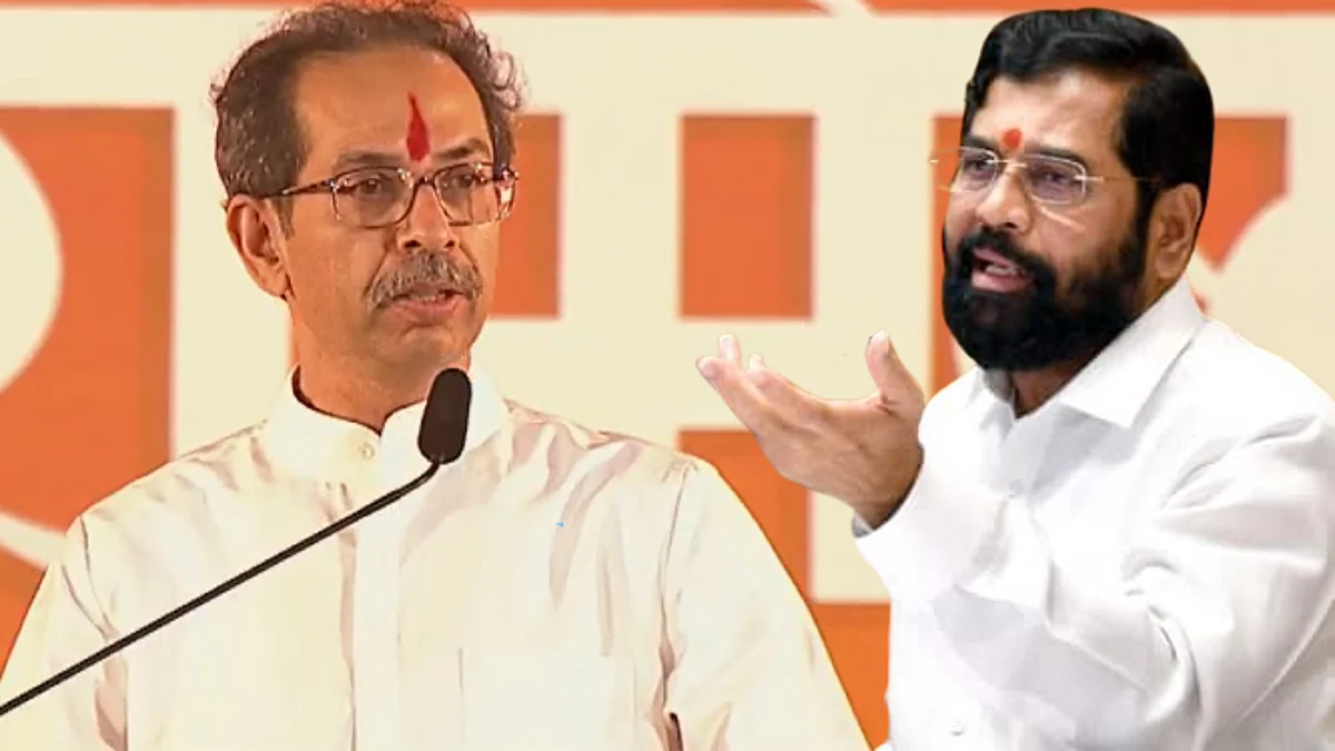 shivsena symbol thackeray group objects to shinde group 7 district