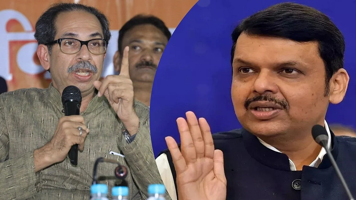 corruption allegations on ministers : Shiv sena Uddhav balasaheb thackeray attacks on devendra fadnavis