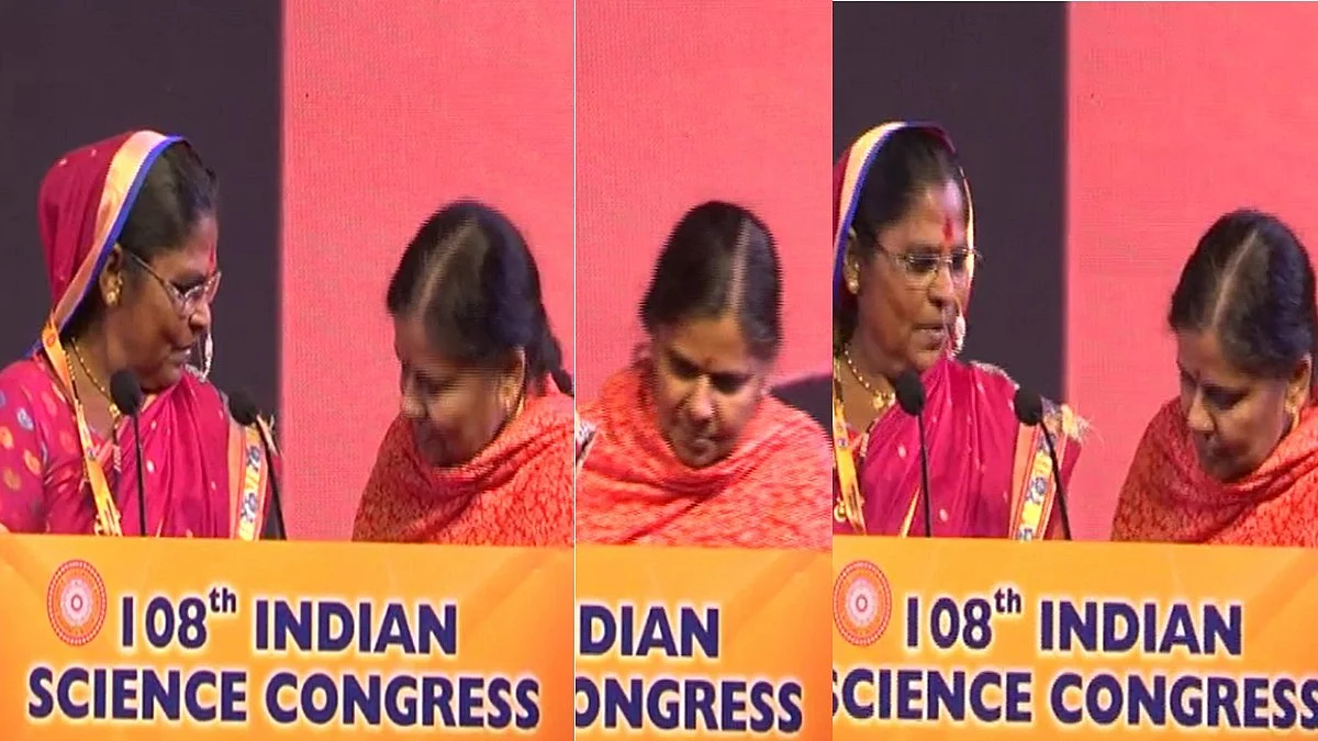 seed mother rahibai popere speech stopped in indian science congress