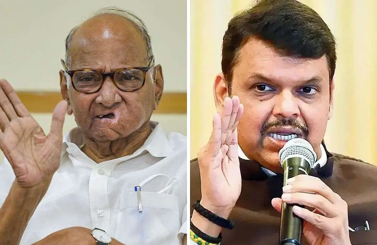 sharad pawar-devendra fadnavis