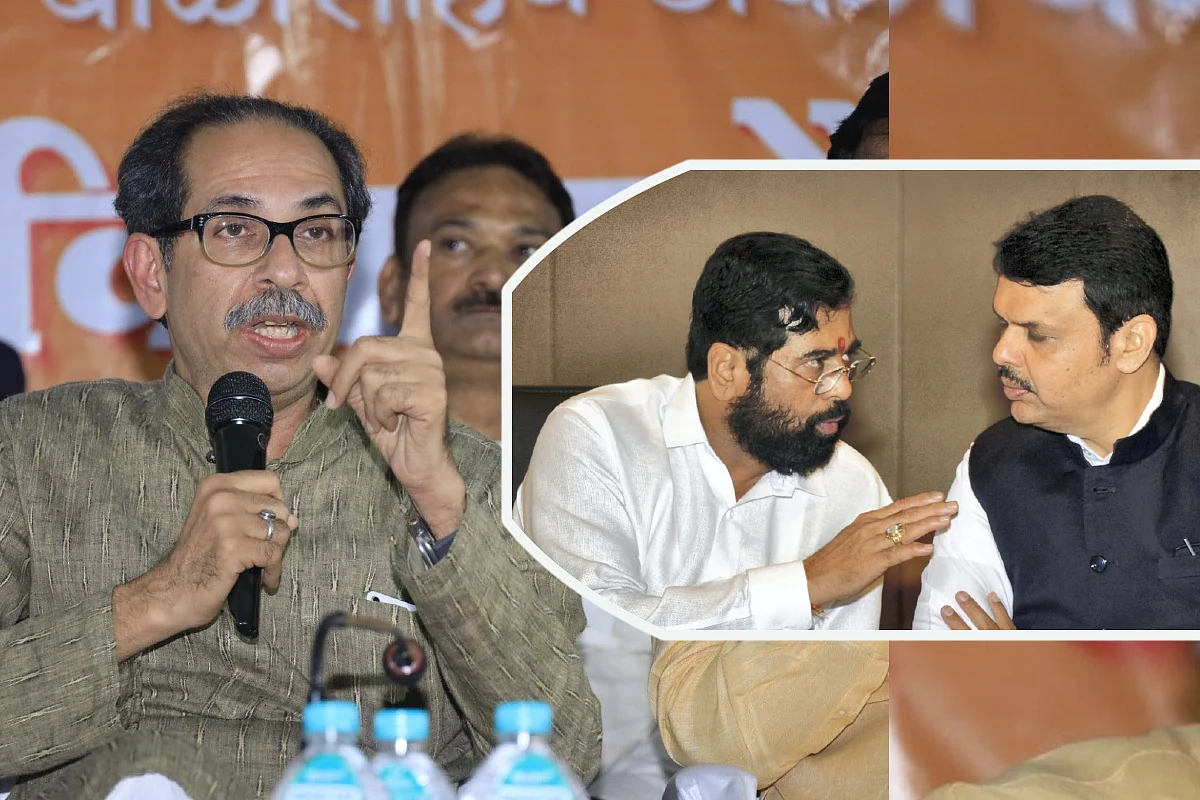 uddhav thackeray attacks on eknath shinde, Devendra fadnavis over ajit pawar controversial statement