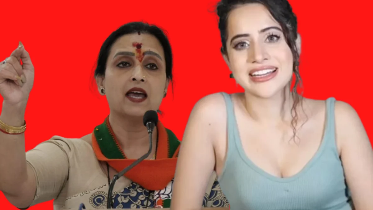 उर्फी जावेदने चित्रा वाघ यांना पुन्हा डिवचलं