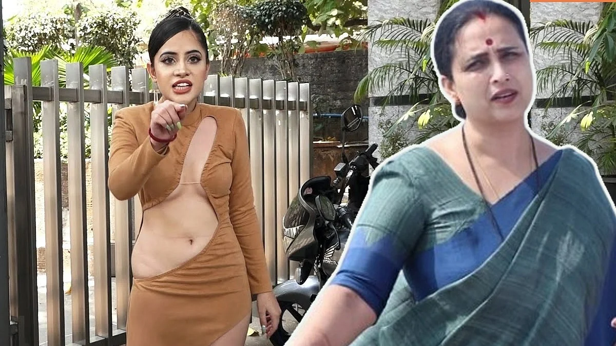urfi javed gets angry after bjp leader chitra wagh filed complaint to mumbai police