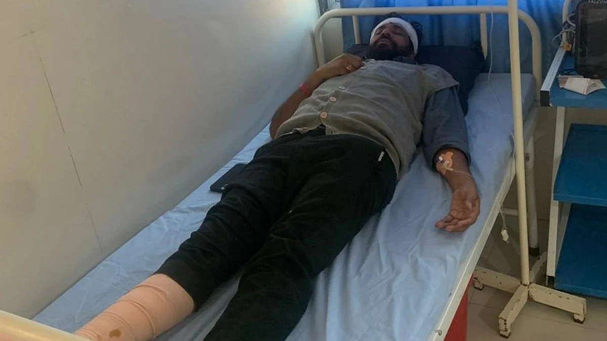 MLA bachchu kadu injured in accident