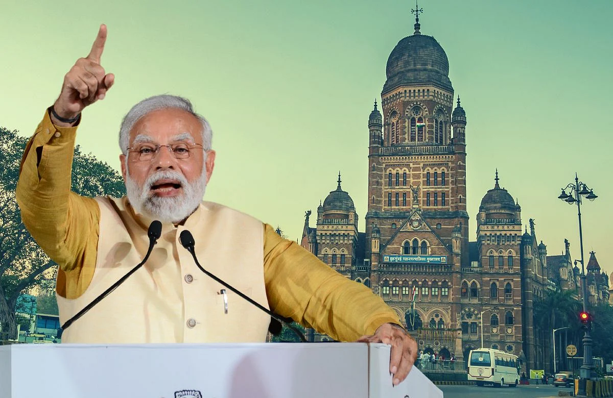 Narendra Modi on BMC Election