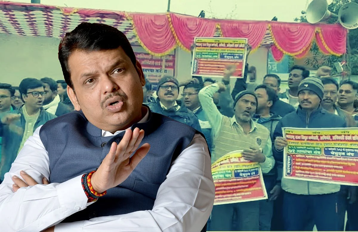 Devendra Fadnavis - Electricity workers strike news