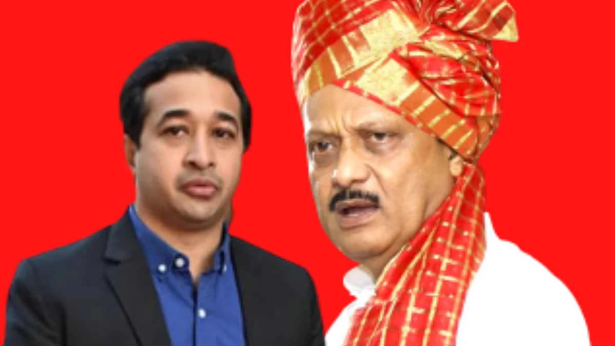 अजित पवार यांनी केली नितेश राणेंची हेटाळणी