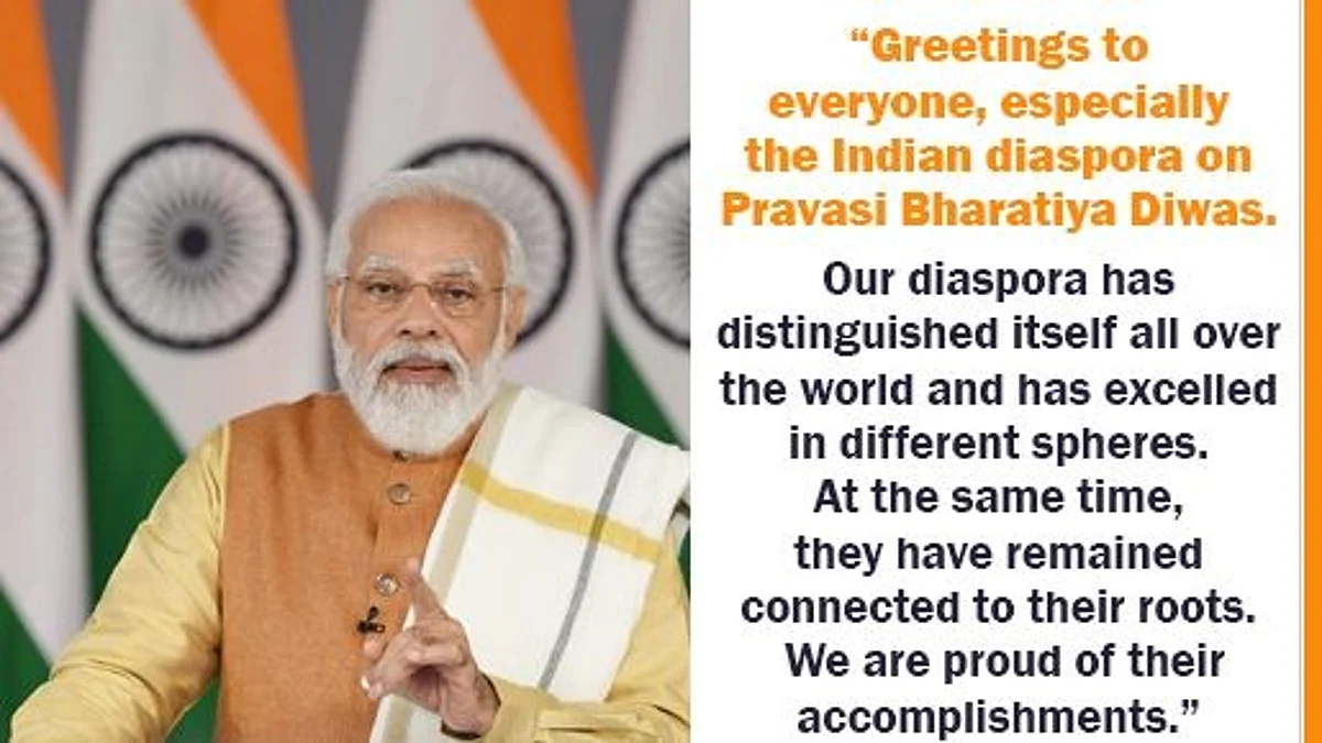 Who said what on Pravasi Bharatiya Diwas