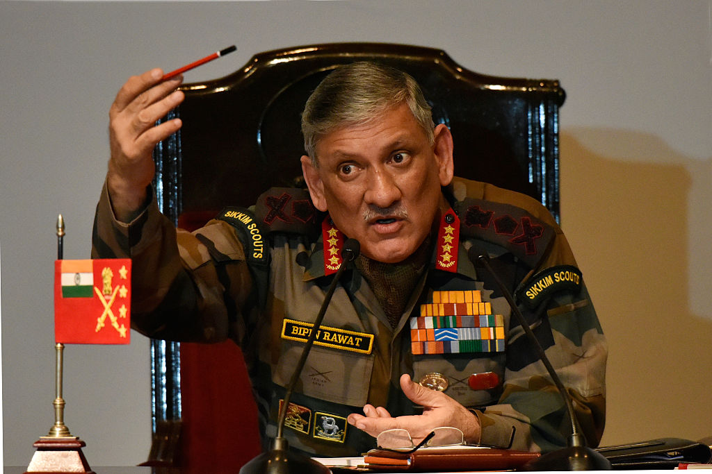 Was it a political or a policy statement by General Rawat?