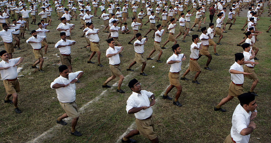During the Quit India Movement, RSS was in bed with Muslim League