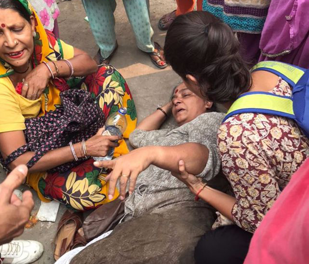 Residents clash with police during demolition drive in Delhi’s artists’ colony