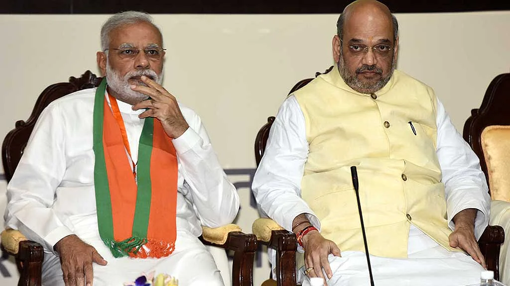 Gujarat: PM Modi, BJP chief Amit Shah posters blackened