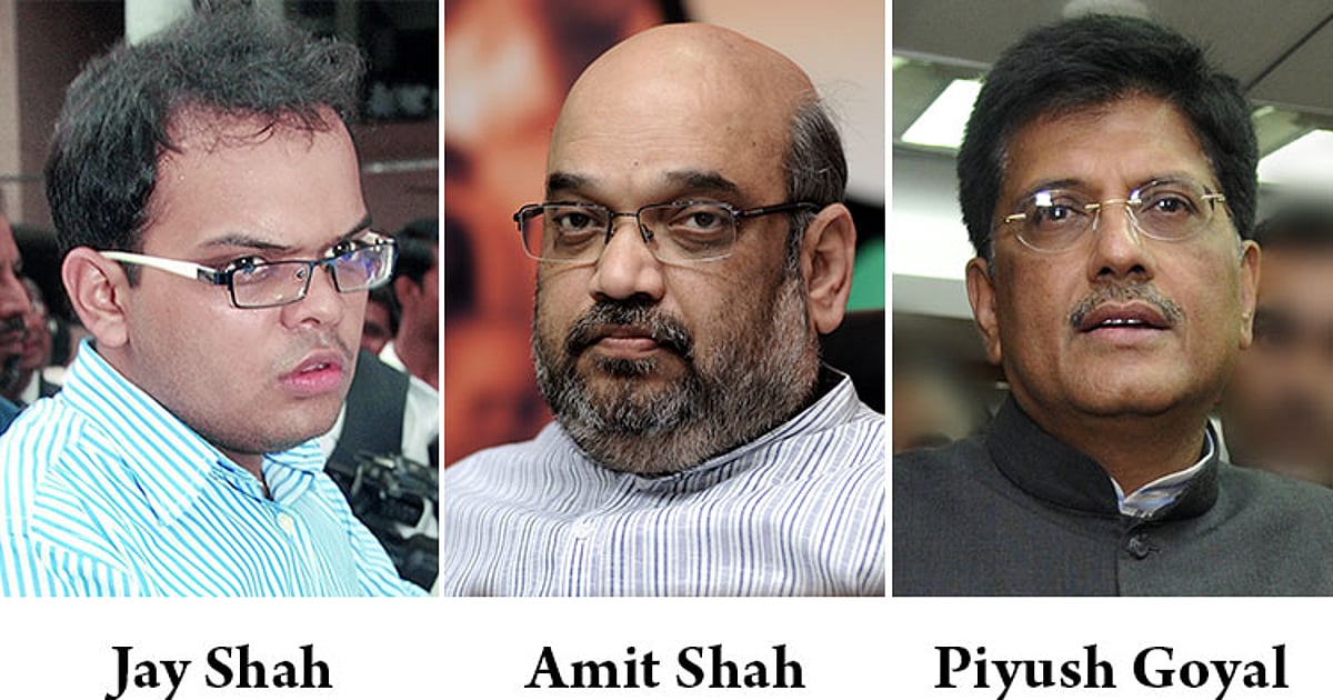 Amit Shah S Son S Vikas Piyush Goyal Has Much To Answer