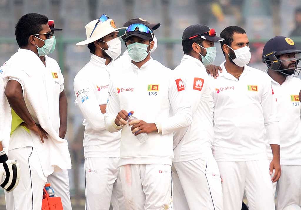 Delhi test: India vs Sri Lanka or Sri Lanka vs smog?
