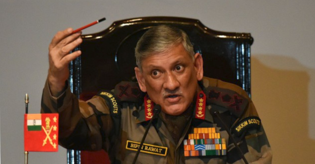 General Bipin Rawat’s remarks trigger protest in J&K Assembly