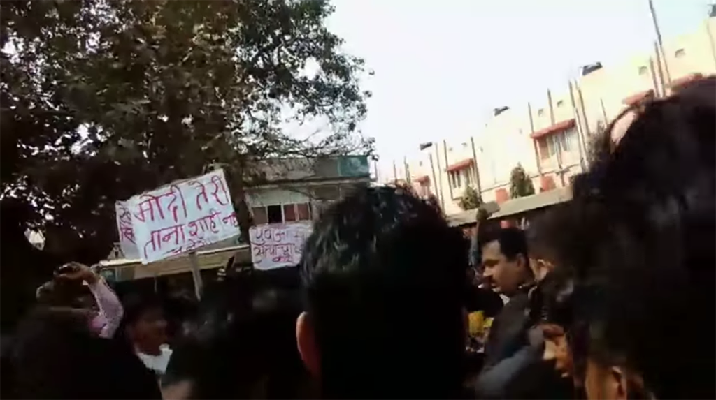 Thousands of job-seekers in Bihar violently protest lowering of age limit for Indian Railways