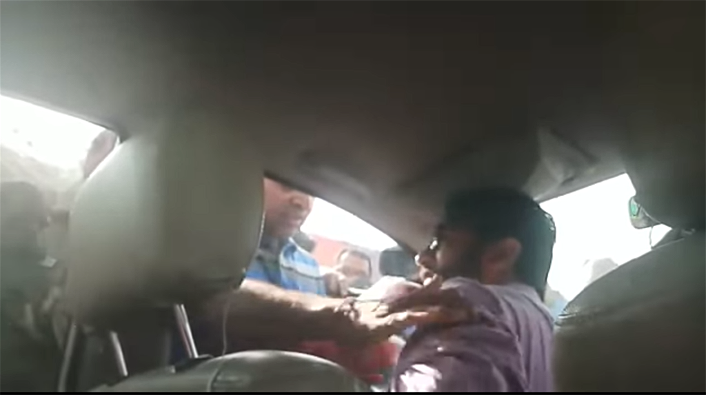 Video shows Jignesh Mevani pulled out of car allegedly by Gujarat Police