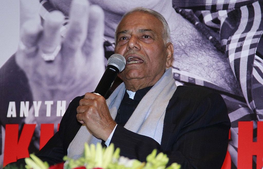 Yashwant Sinha wins kudos for letter asking BJP MPs to “speak up”