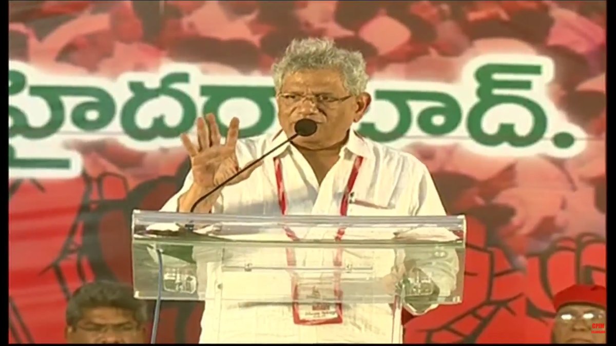 Yechury compares Modi, Shah to Duryodhana, Dushasana
