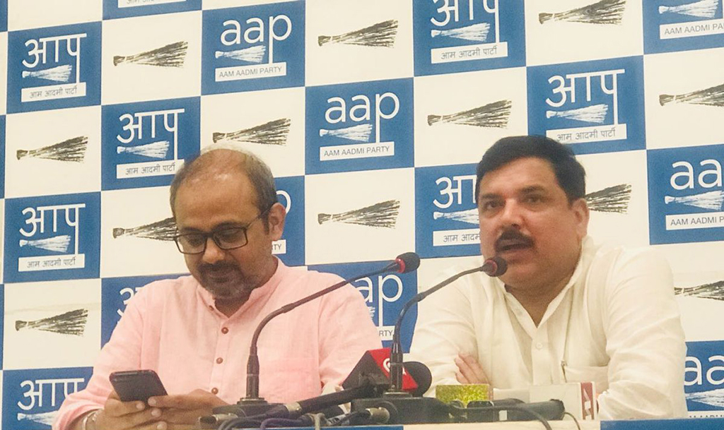 Four years of Modi govt: AAP slams govt on rising fuel prices, broken promises