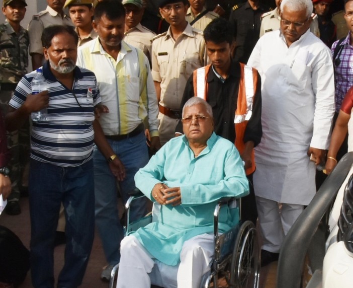 Lalu Yadav admitted to Patna hospital