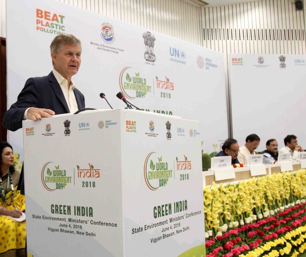 Waste management an issue in India: UN environment head Erik Solheim