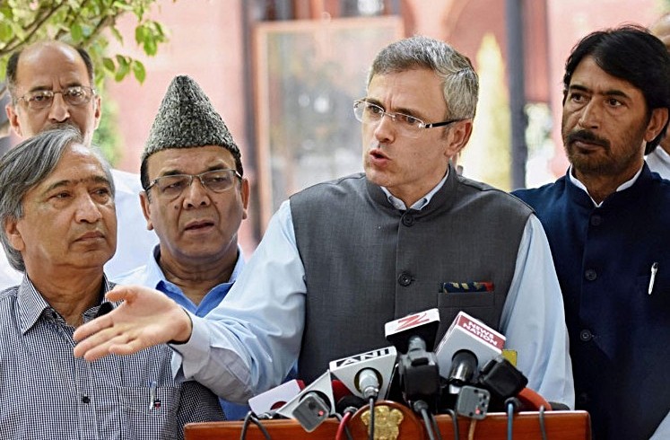 Omar says Prasad tweet shows NDA allowed terrorism to re-emerge in J&K