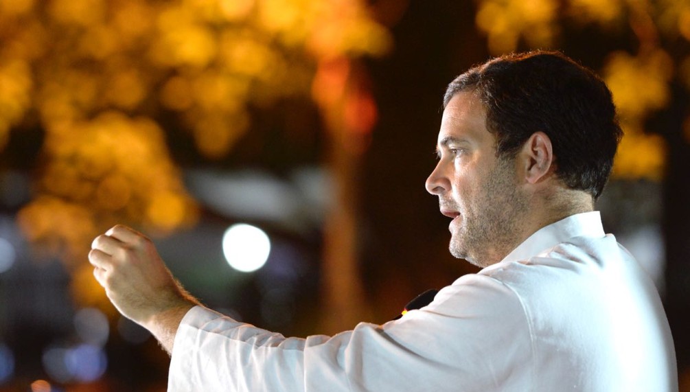 Rahul at Muzaffarpur rapes protest: “It’s BJP-RSS vs rest of India”
