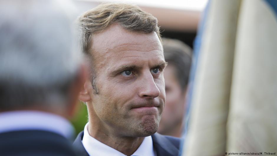 French President Emmanuel Macron’s popularity falls to record low