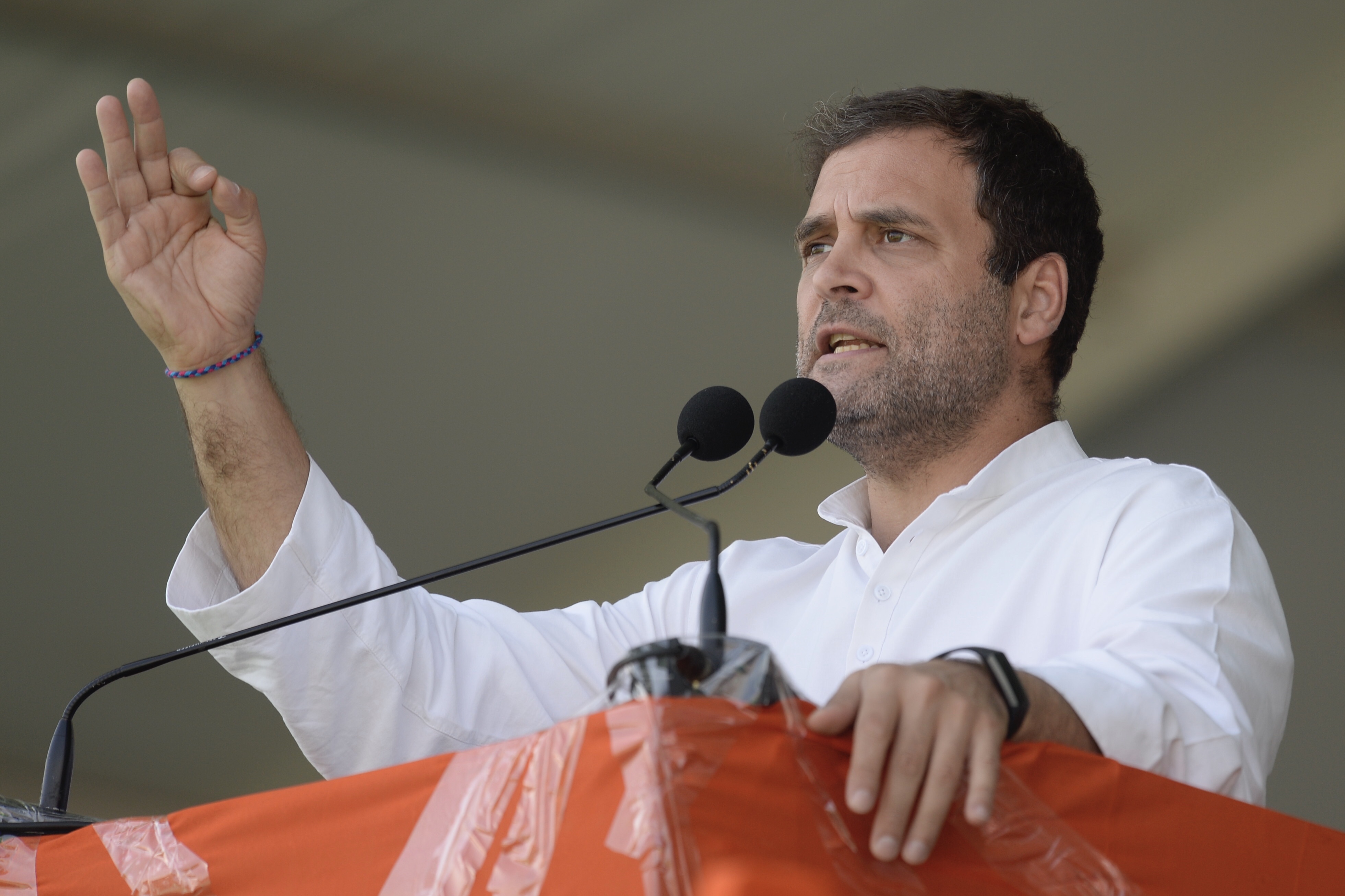 Telangana: Rahul Gandhi calls TRS “B-Team” of the Sangh Parivar