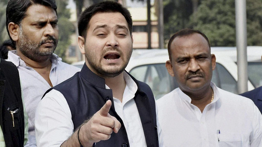 Bihar: Tejashwi Yadav accuses CM Nitish Kumar of snooping